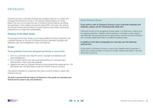 ordnance survey style guide for third parties