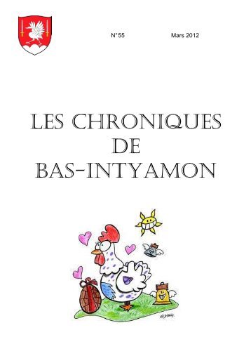Bulletin no 55 - mars 2012 - Bas-Intyamon