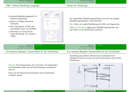 Modellierung - an der Universität Duisburg-Essen