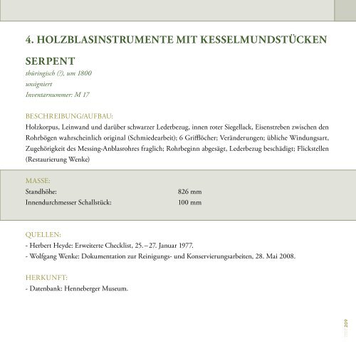 Die Musikinstrumenten-Sammlung - Digitale Bibliothek Thüringen