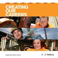 CREATING OUR CAREERS - RailCorp