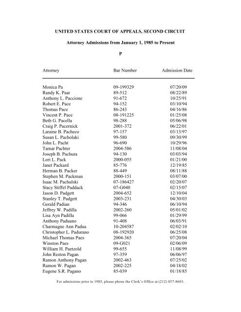 UNITED STATES COURT OF APPEALS SECOND CIRCUIT