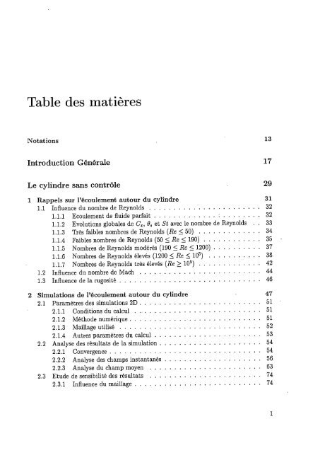 Simulation numérique du contrôle actif par jets pulsés - Bibliothèque ...