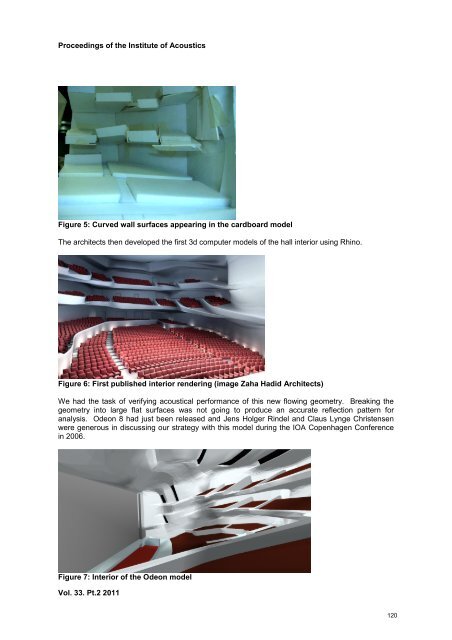 the room acoustic design of the guangzhou opera house - Odeon