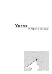 PLANNING SCHEME - Victoria's Planning Schemes
