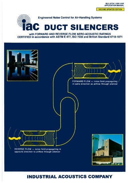 Duct Silencer Catalogue - Industrial Acoustics Company
