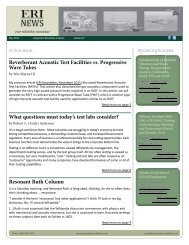 Reverberant Acoustic Test Facilities vs. ProgressiveWave Tubes ...