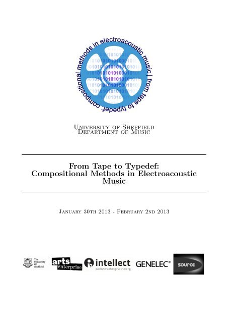 Compositional Methods in Electroacoustic Music - Adrian Moore ...