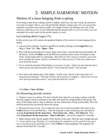 Printables Simple Harmonic Motion Worksheet simple harmonic motion worksheet 2 motion