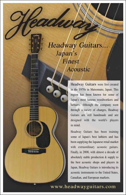Headway guitar deals