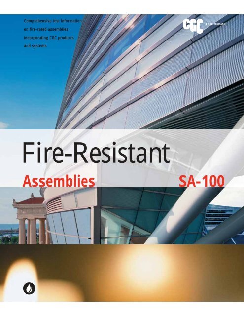 Fire-Resistant Assemblies SA-100 - CGC