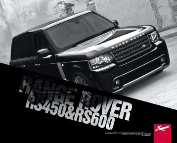 Range Rover RS450 & RS600 - A Kahn Design