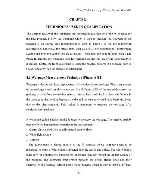 Qualification of the Assembly Process of Flip-Chip BGA Packages ...