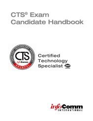 CTS Certification Handbook - IATSE Local 16