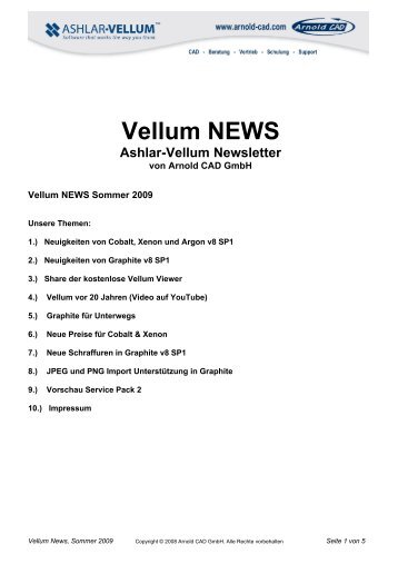 Vellum NEWS - Arnold-cad.com