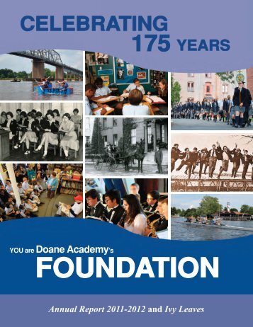 Annual Report 2011-2012 - Doane Academy