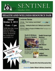health and wellness resource fair - Tualatin Hills Park & Recreation ...