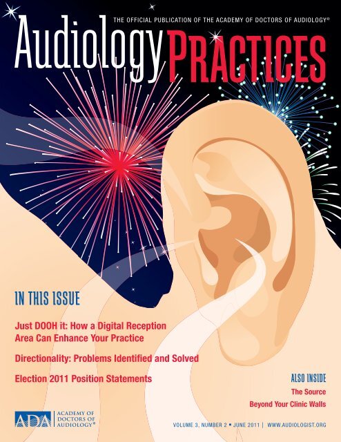 IN THIS ISSUE - Academy of Dispensing Audiologists
