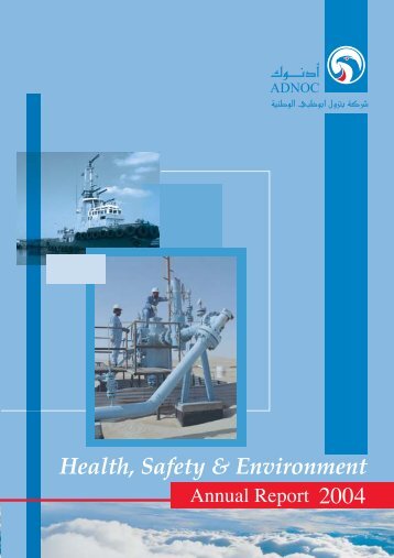 2004 Annual HSE Report - Adnoc