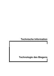 TI: Technologie des Biegens - Trumpf GmbH + Co. KG