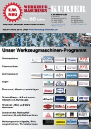 [PDF] WERKzEUg MaschInEn - E.W. NEU GmbH