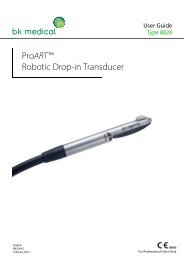 ProART Robotic Transducer - BK Medical