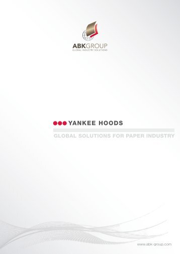 ABK GROUP Yankee Hoods - Paper Machinery