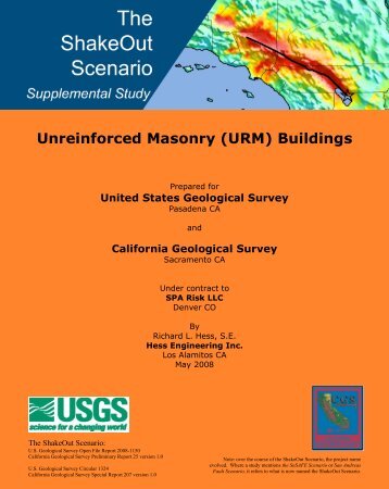 Unreinforced Masonry (URM) Buildings - University of Colorado ...