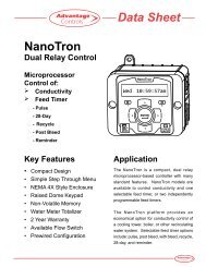 NanoTron (Conductivity) (Controllers) - Advantage Controls