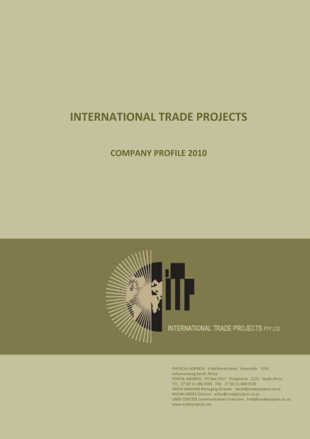 International Trade Projects PTY LTD