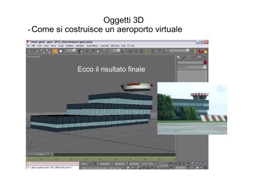 Come creare scenari virtuali per simulatori di volo ludici - Mimos