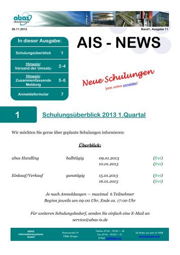 Publikation 11 - ABAS Informationssysteme GmbH