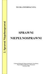 Sprawni niepełnosprawni - Wojewódzki Urząd Pracy