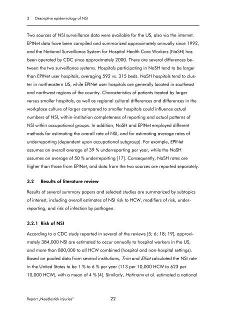 Effectiveness of measures to prevent needlestick injuries among ...