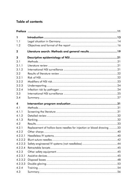 Effectiveness of measures to prevent needlestick injuries among ...