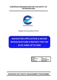 navigation application & navaid infrastructure strategy for the ecac ...