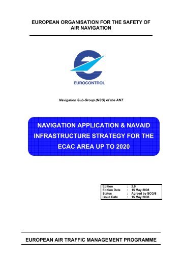 navigation application & navaid infrastructure strategy for the ecac ...