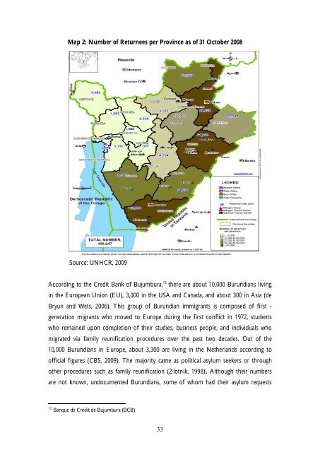 Migration in Burundi: History, Current Trends and Future - MGSoG ...