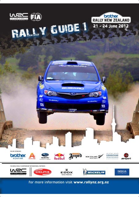 2012 RNZ Rally Guide 1 - Rally New Zealand