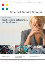 SICHERHEIT1SÉCURITÉ1SICUREZZA - Swissi