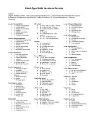 Likert-Type Scale Items - Clemson University