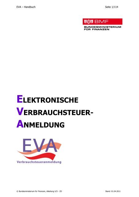 ELEKTRONISCHE VERBRAUCHSTEUERANMELDUNG