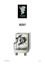 bezzera bz07 parts schematic - Caffetech