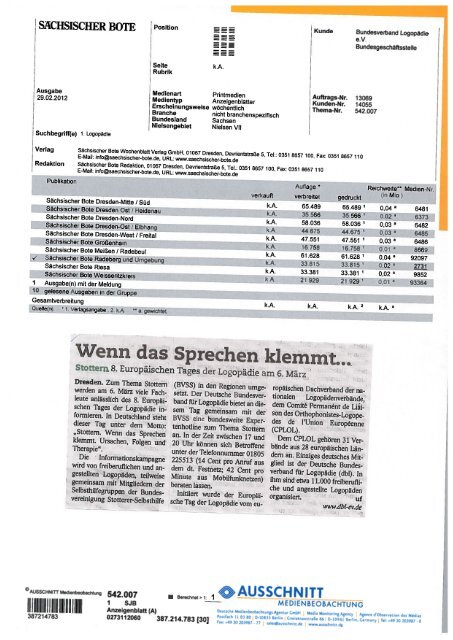 WOCHENKURIER 5O AUSH1ITT - dbl