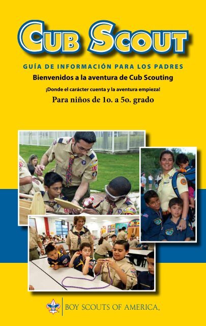 Para niños de 1o. a 5o. grado - Boy Scouts of America