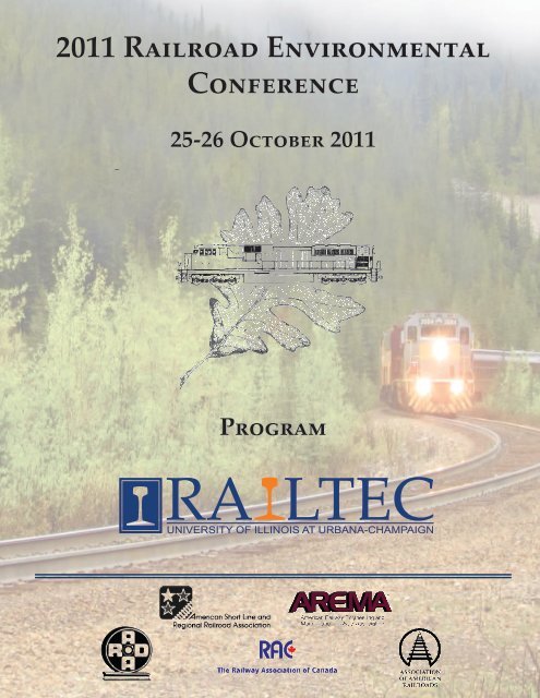 2011 Railroad Environmental Conference - Illinois Center for ...