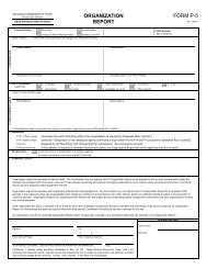 Form P-5 Organization Report - The Railroad Commission of Texas