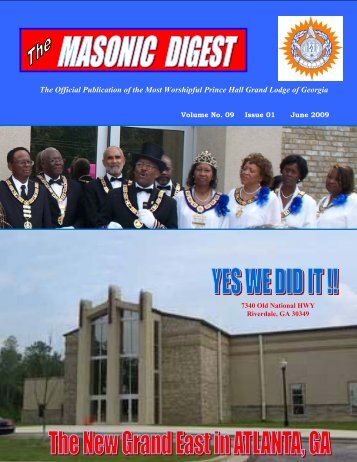 June 2009 - Prince Hall Grand Lodge of Georgia