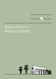 Modernes Wohnen in historischen Gebäuden - Husarenhof Marienthal