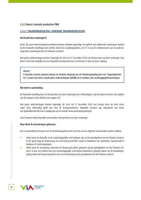 Brochure financiering+ - Publicaties - Vlaanderen.be